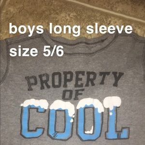 boys long sleeve shirt